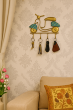 Load image into Gallery viewer, Scooter Shape Iron Wall Key Holder