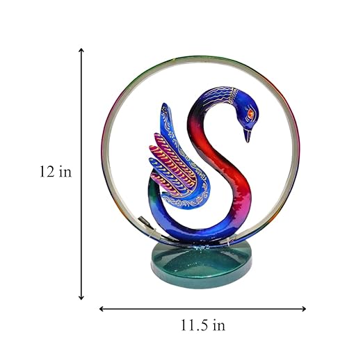 Swan LED Ring Light Table Lamp