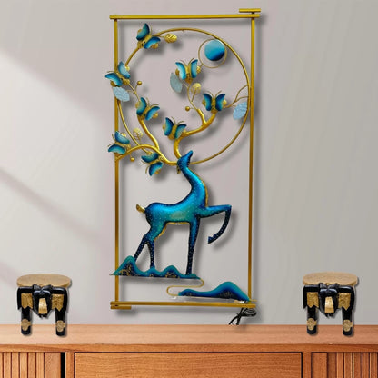 Deer Iron Wall Décor