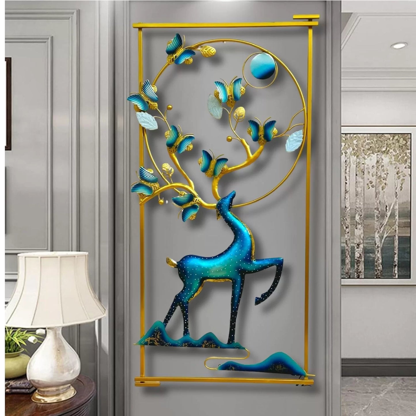 Deer Iron Wall Décor
