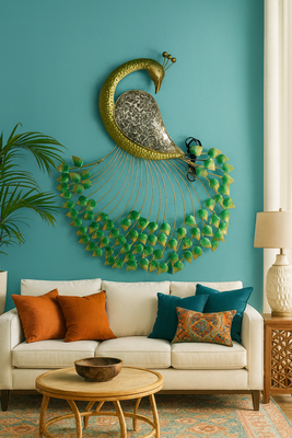 Magnificent Peacock with LED