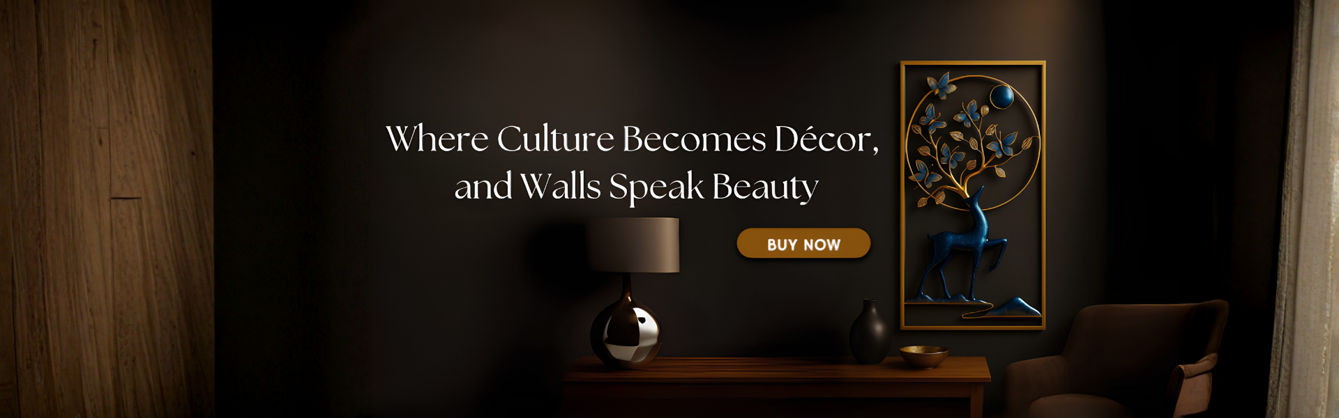 Premium metal wall decor inspired by Indian artistry for modern homes
