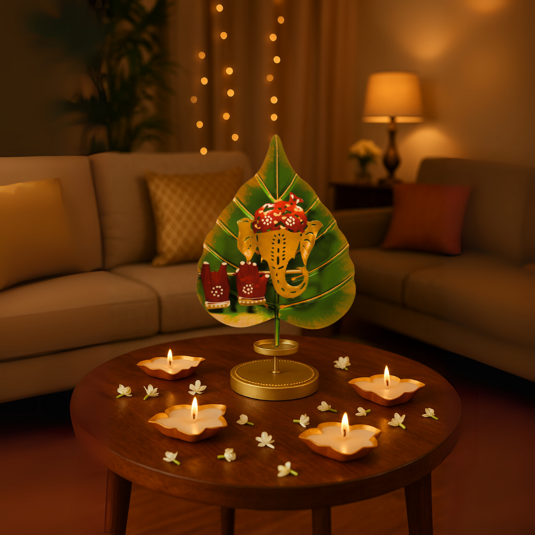 Ganesha Tea Light Holder